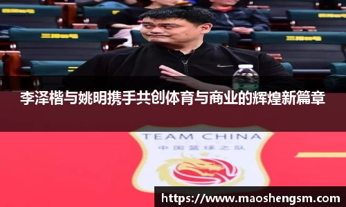 李泽楷与姚明携手共创体育与商业的辉煌新篇章