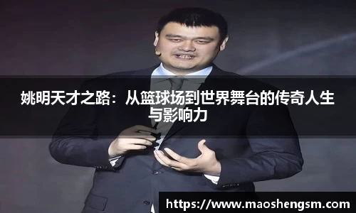姚明天才之路：从篮球场到世界舞台的传奇人生与影响力